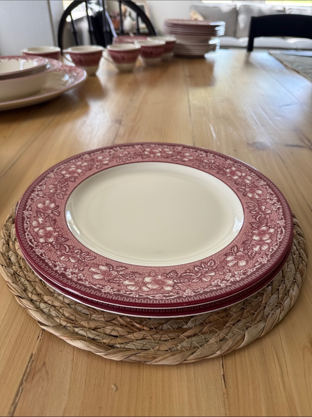 Mayfair 2 Dinner Plates by Williams Sonoma